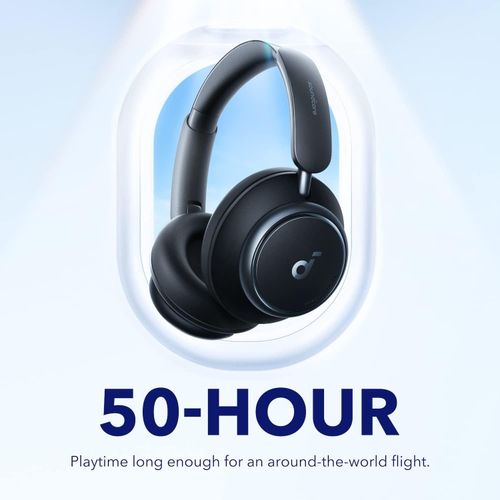 Anker   Q30 Hybrid Active Noise Cancelling Headphones with Multiple Modes, Hi-Res Sound, Custom EQ via App, 40H Playtime, Comfortable Fit, Bluetooth Headphones, Multipoint Connection