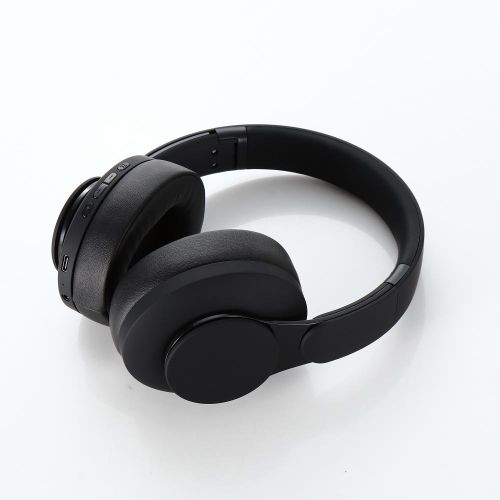 Soundwatch Bluetooth Noise Cancelling Headphones, 40H Playtime, USB Type C Fast Charge, Soft Earcups With Free Carry Case - Black