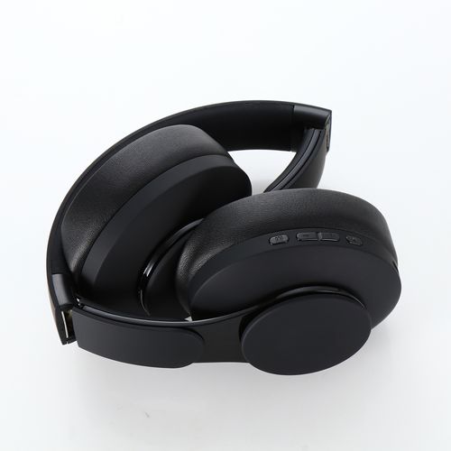 Soundwatch Bluetooth Noise Cancelling Headphones, 40H Playtime, USB Type C Fast Charge, Soft Earcups With Free Carry Case - Black