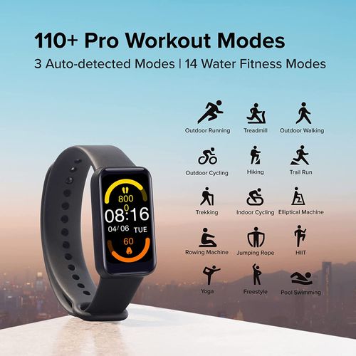 Redmi Smart Band Pro SportsWatch- 3.73 Cm (1.47)  Black