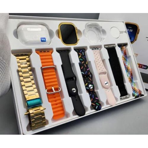 Ultra MAX Suit SmartWatch + Aiir pods Pro - Multicolour