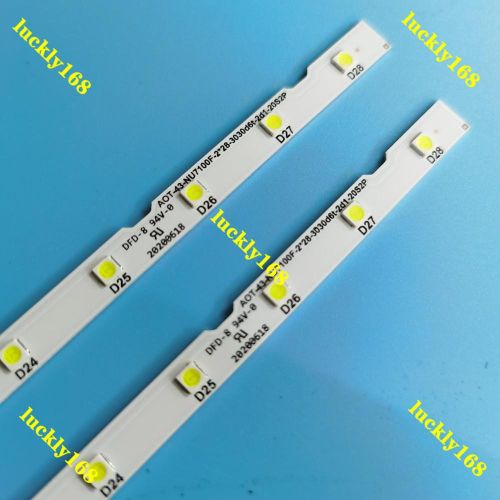 2PCS/Lot 43 inch TV Backlight LED Strrips For Samsung 43