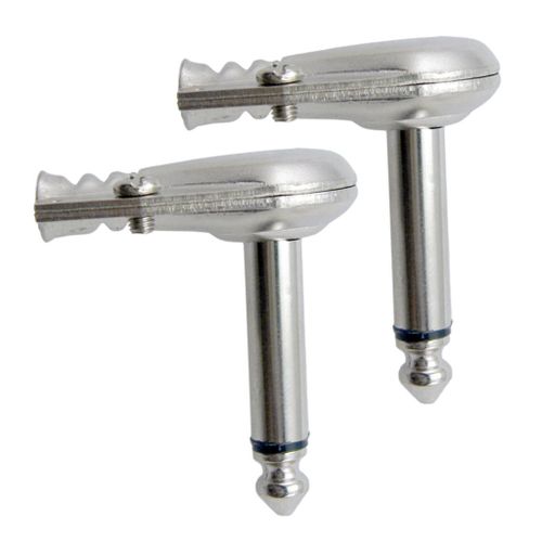 2 Pack 6.35mm 1/4'' Plug Connector For Guitar Bass