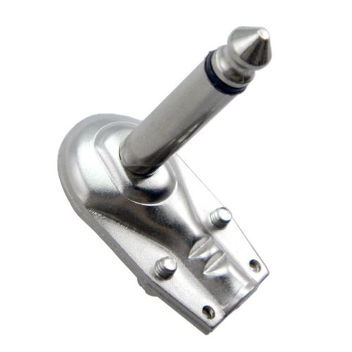 2 Pack 6.35mm 1/4'' Plug Connector For Guitar Bass