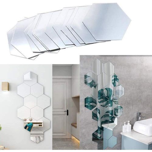 Mirror Wall Stickers with Adhesive