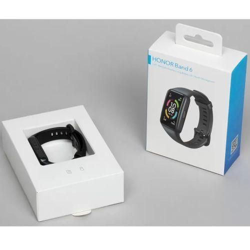 Honor Band 6 Smartwatch with AMOLED 1.47'' Display,14 Days Battery - Black