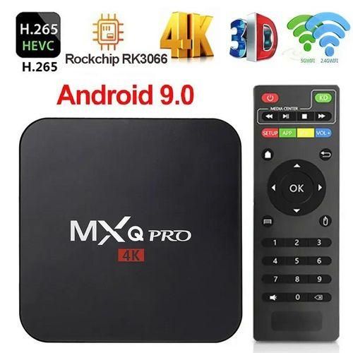 NEW Smart TV Box 4K HD Android 9.0 Rockchip RK3066 2.4G5G WIFI 3D Video Media Player Home Theater TV Box MXQ Pro Set Top Box