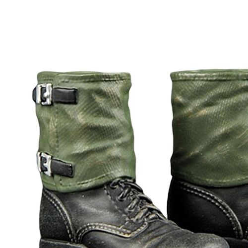 1:6 Scale Male German Soldier Combat Boot Shoes for 12inch HT Action B
