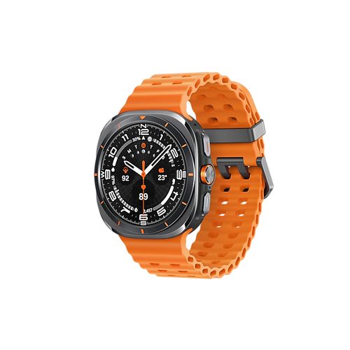 Samsung  Galaxy Watch Ultra 47mm LTE AI Smartwatch w/Energy Score, Wellness Tips, Heart Rate Tracking Titanium Gray