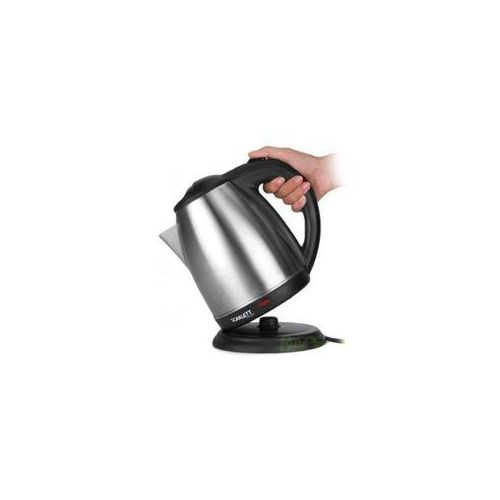 Scarlet Original stainless steel Electric 2L Kettle / Percolator steam - Silver, Black.