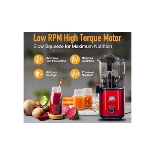 Multifunction Slow Juicer That Retains Nutrients In Juice After Blending - Multicolor