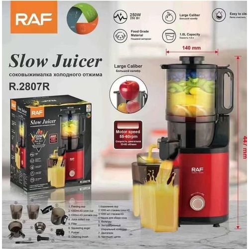 Multifunction Slow Juicer That Retains Nutrients In Juice After Blending - Multicolor