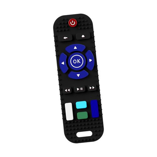 Relief Chew, Remote Control Shape 5.71'' Educational Black
