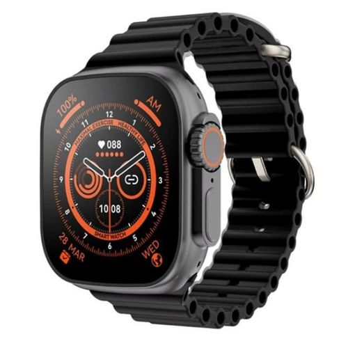 Original T800 With Full Display Smart Watch - Black