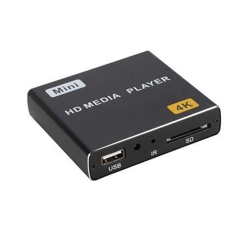 Mini 4K HDD Media Player 1080P Video Player with USB Drive
