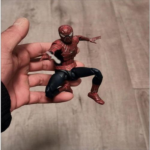 CT Version Spider Man 3 Tobey Maguire Action Figure Spiderman 3 Anime Shf Figurine Pvc Statue Model Collection Doll Decora