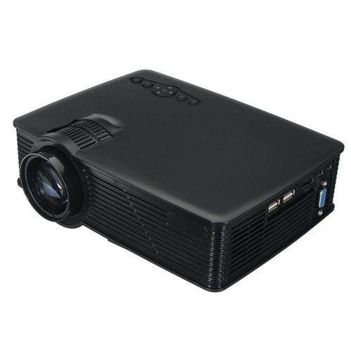 1080P Full HD Smart 3D Projector 7500LM LED USB Home Theater HDMI VGA Black UK Plug UK Plug