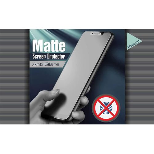 Samsung Galaxy A03 A04 s Core Matte Ceramic Screen Protector Anti Fingerprint Scratch Guard -Black