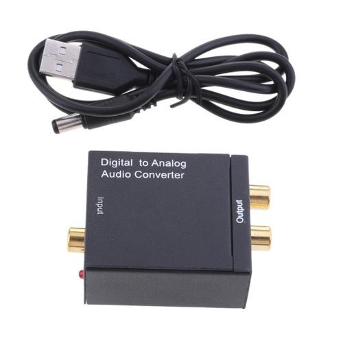 To Analog  Converter, SPDIF  To /L Adapter