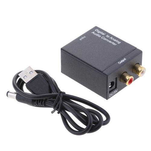 To Analog  Converter, SPDIF  To /L Adapter