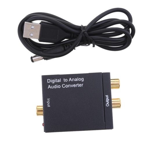 To Analog  Converter, SPDIF  To /L Adapter