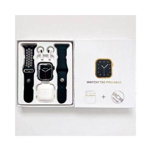 T55/w26 Pro Max 2 In 1 Smart Watch With Earphone 2023 Popular