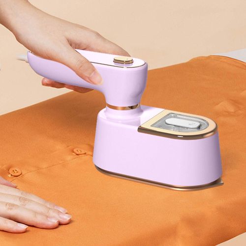 Powerful Handheld Clothing Iron Machine Portable Travel Steam Iron Garment Wrinkles Remover For Clothing- Multicolor