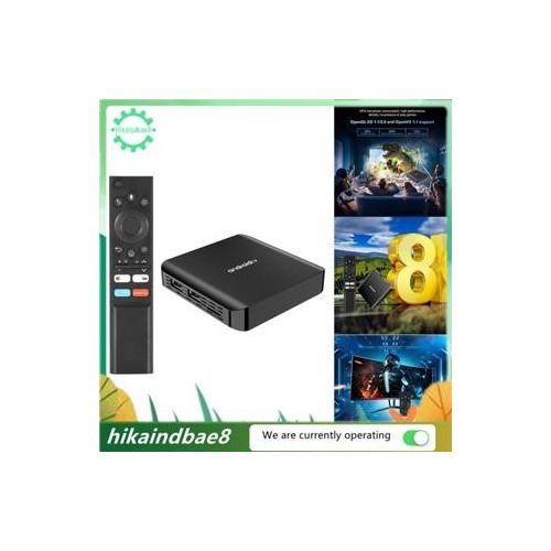 hIkAi  TV98 ATV Plus Smart TV Box Android 14 Allwinner H313 2.4G /5G Dual WiFi BT 8K HD Media Player Set Top Box