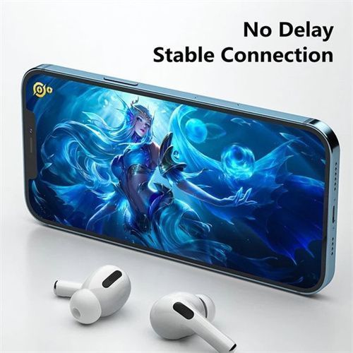 AirPods Pressure Free Bluetooth Waterproof Noise Reduction Headsets - White