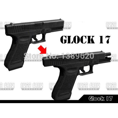1:1 G17/18 3D Paper Model Magazine 3D Puzzles Handmade Papercraft Toy