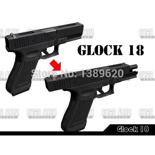 1:1 G17/18 3D Paper Model Magazine 3D Puzzles Handmade Papercraft Toy
