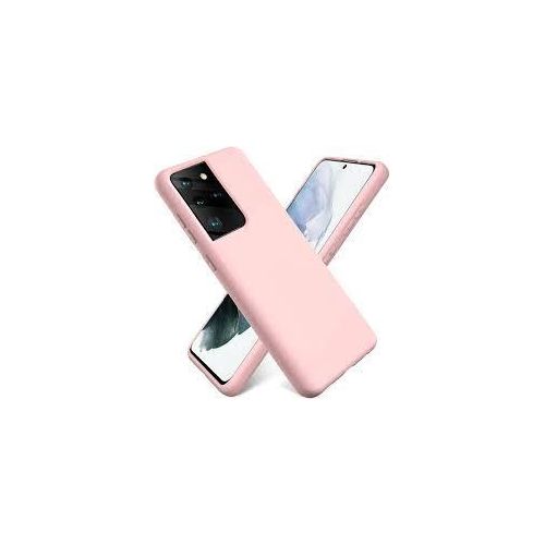 Samsung Galaxy S20, S20 Plus, S20 Ultra, S21, S21 Plus, S21 Ultra, S22, S22 Plus, S22 Ultra S23, Plus Ultra Silicone Case,Soft Touch Premium Liquid Rubber Shockproof Phone Cover- Pink