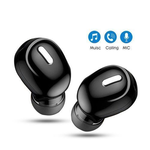 Wireless Earphone In Ear Bluetooth 5.0 Earphone 3D Stereo Earbuds X9 Mini Invisible _ Black