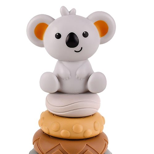Stacking Rings Teether Toy Teething  for Training with koala