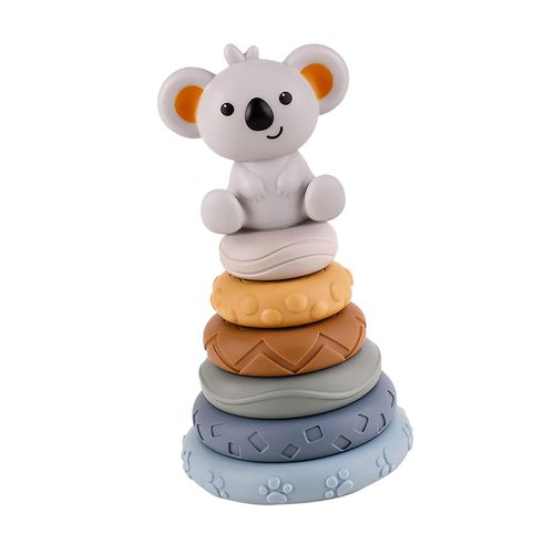 Stacking Rings Teether Toy Teething  for Training with koala
