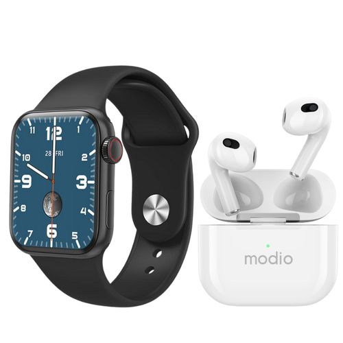 Modio M Plus 2 In 1 Smart Watch & TWS Earbuds