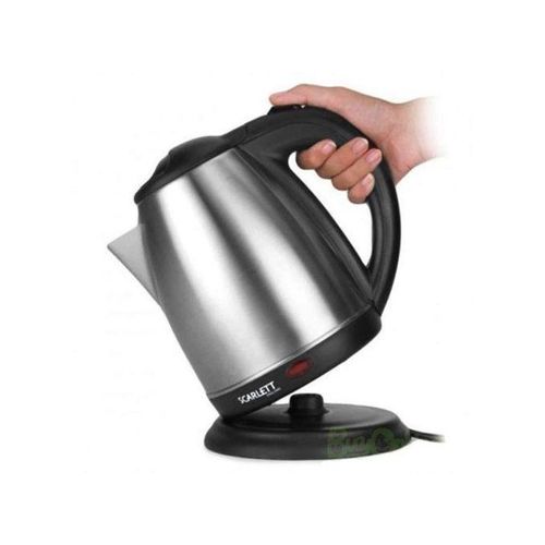 Scarlett Electric Pacolater Heat Kettle Steel 2L - Silver