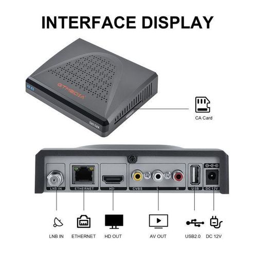 Gtmedia XS -S2 Signal   Receiver Set Top Box Receiver