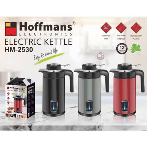 Hoffmans Electric Kettle Hm-2530 - Black