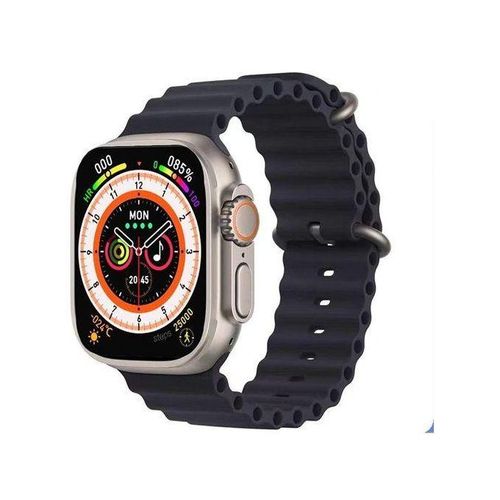 Ultra Fitness Tracker Smart Watch - Black