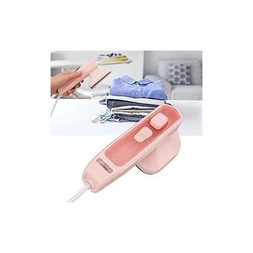 Mini Electric Steam And Dry Iron-Green/Pink