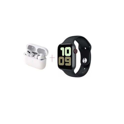 Bundle Of Advanced Bluetooth Smart Watch And Earbuds - Black, White