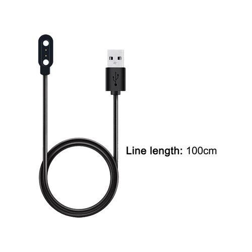 Magnetic Sport Smart Dock Watch Fast Charger AdapterBlack