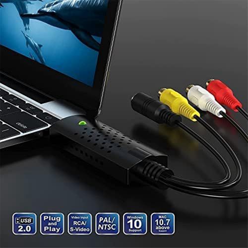 USB Video Capture Card, Audio Video Converter Grabber