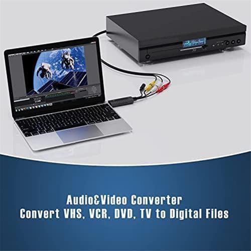 USB Video Capture Card, Audio Video Converter Grabber