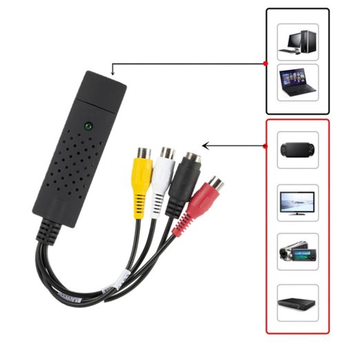 USB Video Capture Card, Audio Video Converter Grabber
