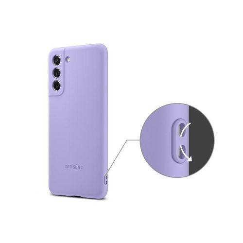 Samsung Galaxy S20 , S20 Plus , S21 5G , S21 Plus , S22 , S22 Plus Silicone Case Soft Touch Feel Light Purple