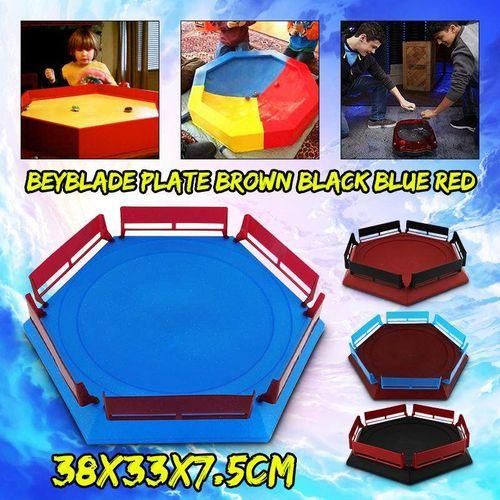 Burst Gyro Arena Disk Exciting Duel Spinning Top Beyblade Burst Launcher Stadium Blue