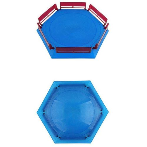 Burst Gyro Arena Disk Exciting Duel Spinning Top Beyblade Burst Launcher Stadium Blue