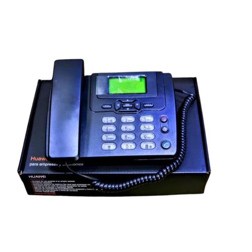 Landline Deskphone With Line Port-Black